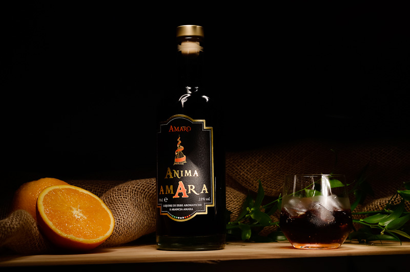 Amaro Anima amara - Liquore di erbe aromatiche e arancia amara